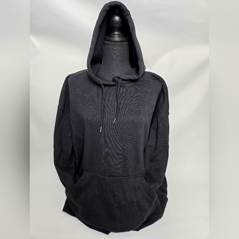 MTA Sport Black Hoodie with side slits